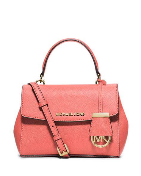 michael kors pink and vanilla crossbody|Michael Kors Crossbody pink grapefruit.